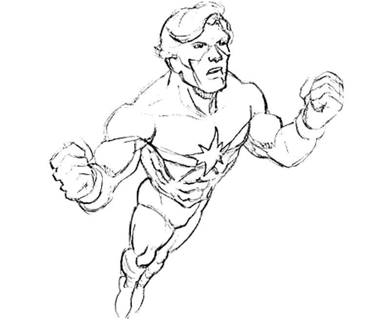 Shazam Coloring Pages 01