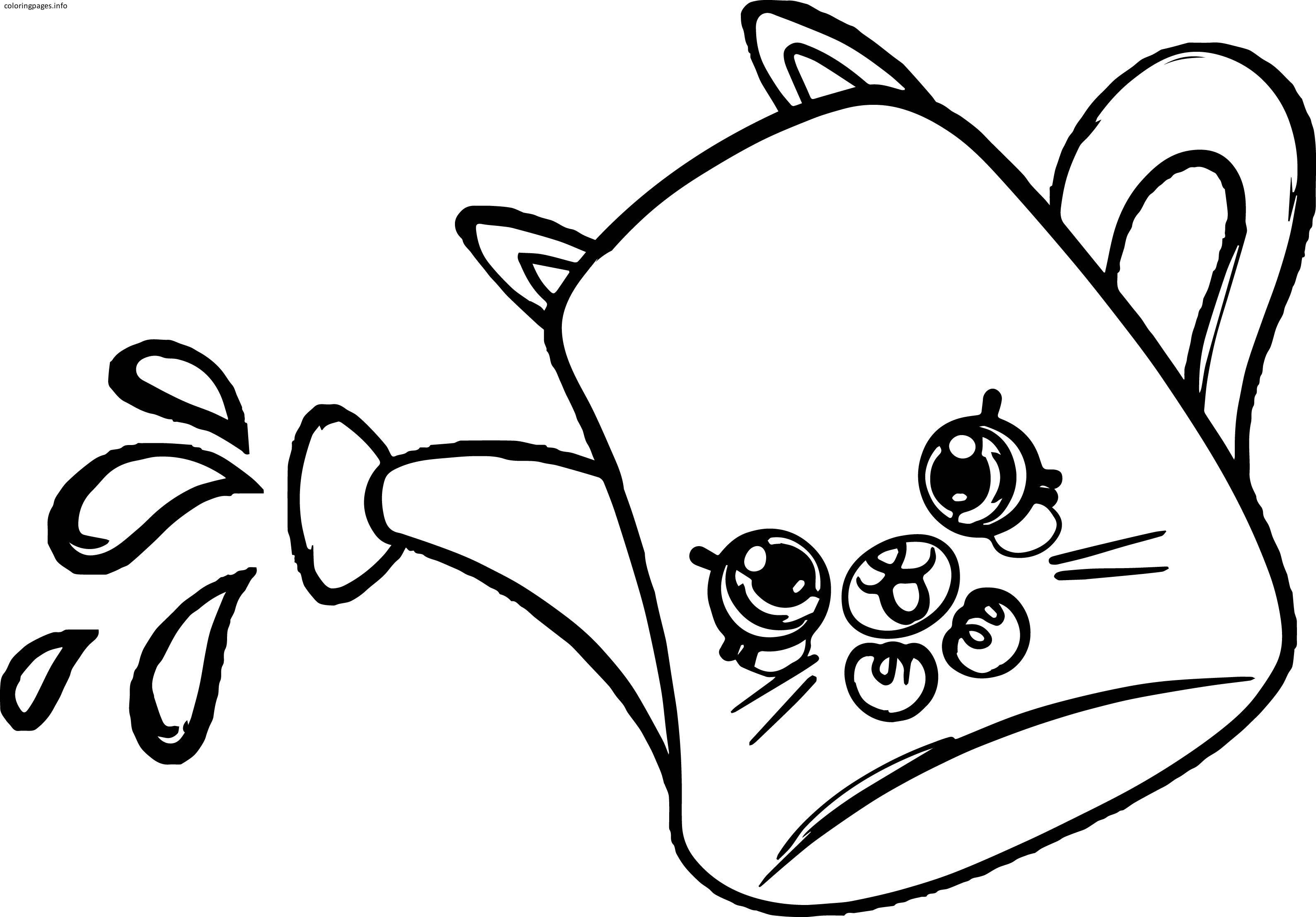 shopkins coloring pages drips